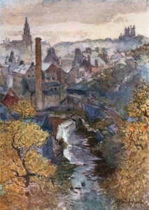 ディーン・ブリッジのリースの水 作： John Fulleylove